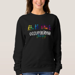 Occupational Therapy Tie Dye Moederdag Kerstmis Trui
