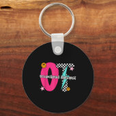 Occupational Therast Retro Checkered Ot Graduation Sleutelhanger (Voorkant)