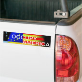 OCCUPY AMERICA BUMPERSTICKER (Op Truck)