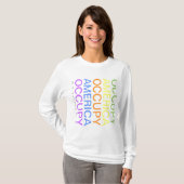 OCCUPY AMERICA T-SHIRT (Voorkant volledig)