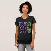 OCCUPY AMERICA T-SHIRT (Voorkant volledig)
