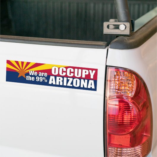 Occupy Arizona Bumpersticker (Op Truck)