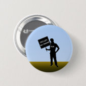 Occupy Baltimore Sign Ronde Button 5,7 Cm (Voorkant /achterkant)