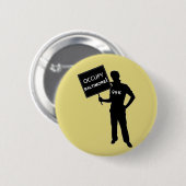 Occupy Baltimore Sign Ronde Button 5,7 Cm (Voorkant /achterkant)