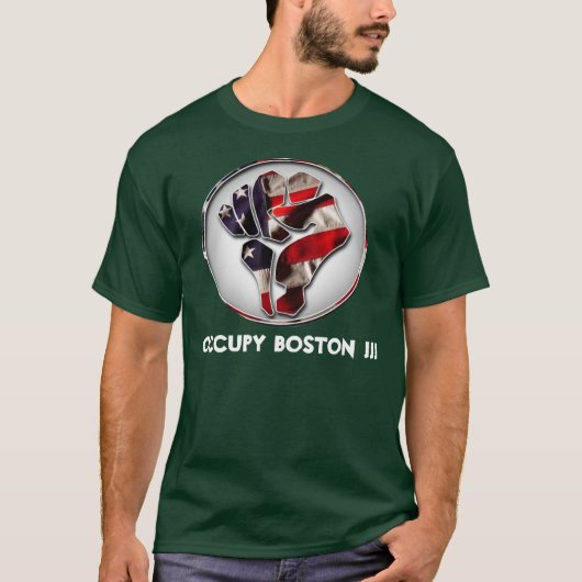 Occupy Boston T-shirt (Voorkant)