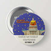 Occupy Halloween Ronde Button 7,6 Cm (Voorkant /achterkant)