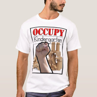 Occupy Kindergarten van Kurt Schwengel T-shirt