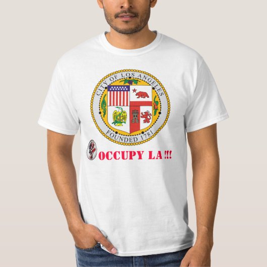Occupy LA T-shirt (Voorkant)