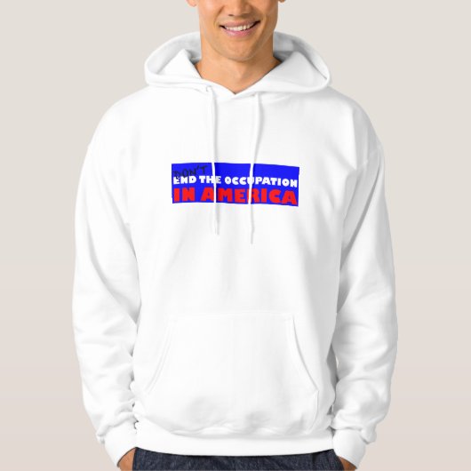 OCCUPY MARIN HOODIE (Voorkant)