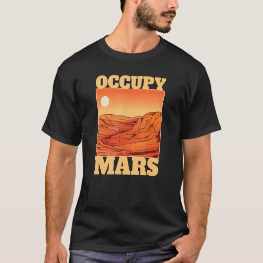 Occupy Mars_2 T-shirt (Voorkant)
