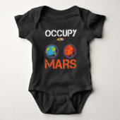 Occupy Mars Austronaut Space Ship Science Romper (Voorkant)