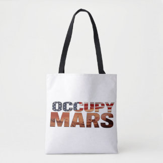 Occupy Mars Canvas Tas – Bold Statement voor de To