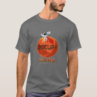 Occupy Mars Comic - spacex - ruimteplaneet T-Shirt