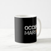 Occupy Mars Koffiemok (Voorkant rechts)