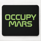"OCCUPY MARS" MUISMAT (Voorkant)