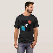 Occupy Mars Retro Vintage 3 T-shirt (Voorkant volledig)