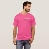 Occupy Mars Science Space Astronaut Explorer Vint T-shirt (Voorkant volledig)