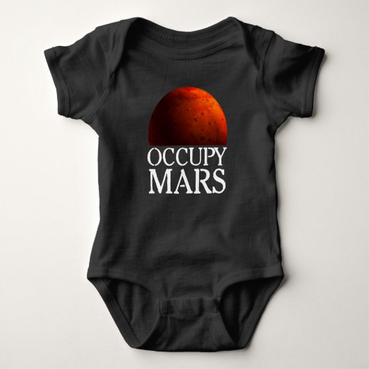 Occupy Mars Space Astronaut Romper (Voorkant)