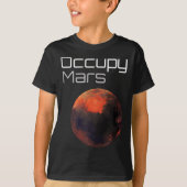 Occupy Mars T-shirt (Voorkant)