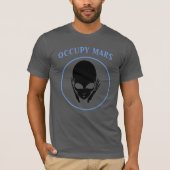 Occupy Mars T-Shirt (Voorkant)