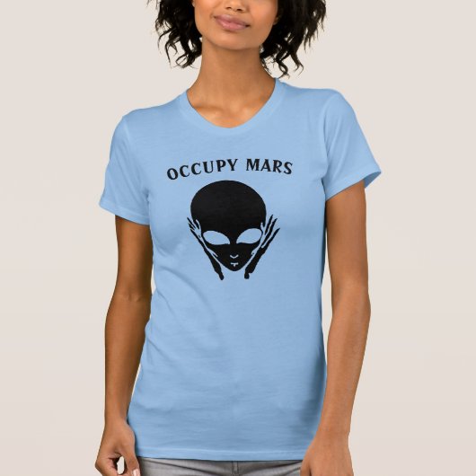 Occupy Mars T-Shirt (Voorkant)