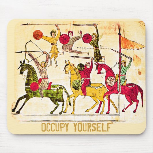 Occupy Medieval Art Pad Muismat (Voorkant)