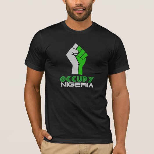 Occupy Nigeria Tshirt (Voorkant)