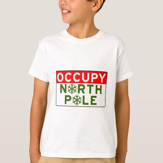 Occupy Noordpool T-shirt (Voorkant)