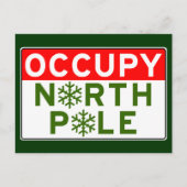 Occupy North Pole Briefkaart (Voorkant)