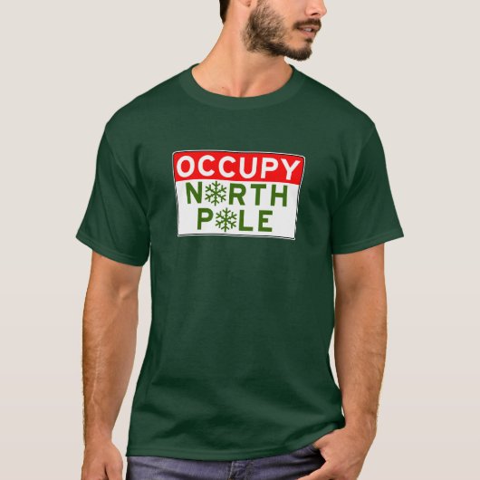 Occupy North Pole T-shirt (Voorkant)