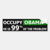 Occupy Obama Street Bumpersticker (Voorkant)