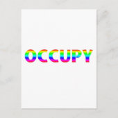 Occupy Rainbow Briefkaart (Voorkant)