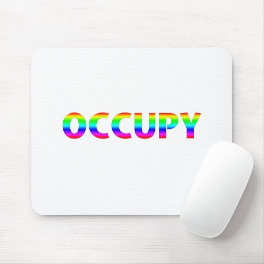 Occupy Rainbow Muismat (Met muis)