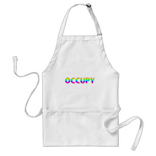 Occupy Rainbow Standaard Schort