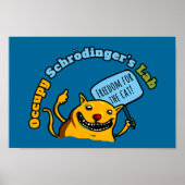 Occupy Schrodinger's Lab Poster (Voorkant)