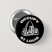 Occupy St. Louis Ronde Button 5,7 Cm (Voorkant /achterkant)