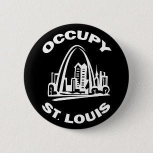 Occupy St. Louis Ronde Button 5,7 Cm