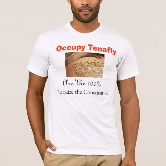 Occupy Tenafly T-shirt (Voorkant)