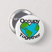 Occupy Together Ronde Button 5,7 Cm (Voorkant /achterkant)