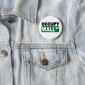 Occupy Wall St. Ronde Button 5,7 Cm (In situ)