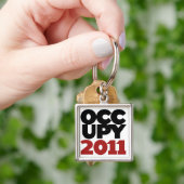 Occupy Wall Street 2011 Sleutelhanger (Hand)