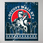 Occupy Wall Street Amerika Poster (Voorkant)