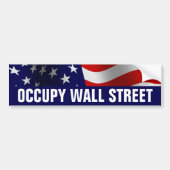 Occupy Wall Street Bumpersticker (Voorkant)