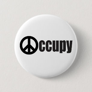 Occupy Wall Street Ronde Button 5,7 Cm