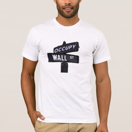 Occupy Wall Street T-shirt (Voorkant)
