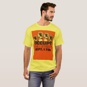 Occupy Wall Street T-shirt (Voorkant volledig)