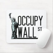 Occupy Wall Street - Vrijheidsbeeld Muismat (Met muis)