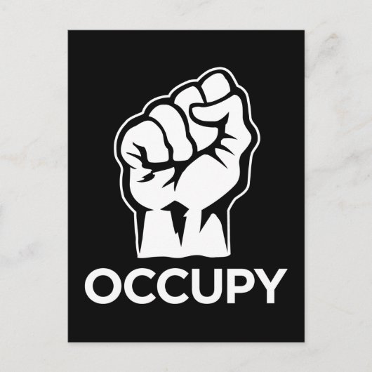 Occupy Wall Street - We zijn de 99% Briefkaart (Voorkant)