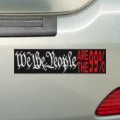 #OccupyAllStreet Bumpersticker (Op auto)