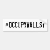 #OCCUPYWALLST BUMPERSTICKER (Voorkant)